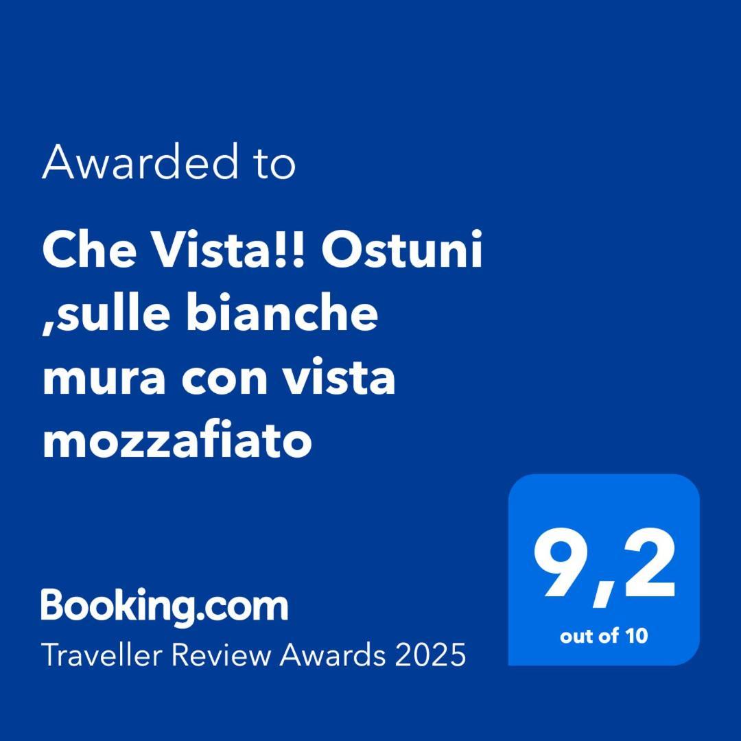 Che Vista!! Ostuni ,Sulle Bianche Mura Con Vista Mozzafiato Buitenkant foto